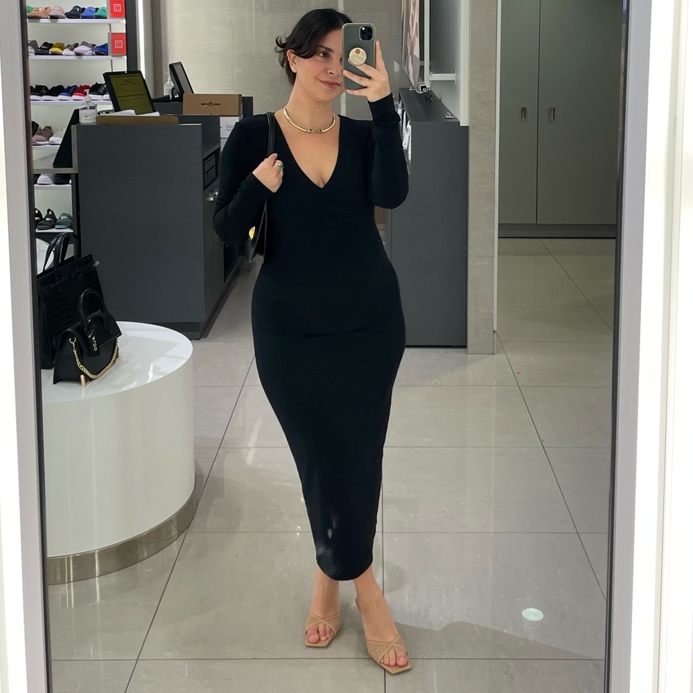 Zara long sleeve dress